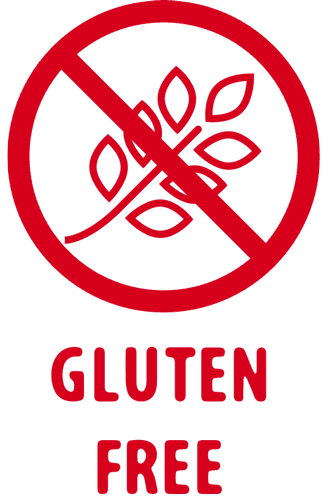 gluten free chocolate badge